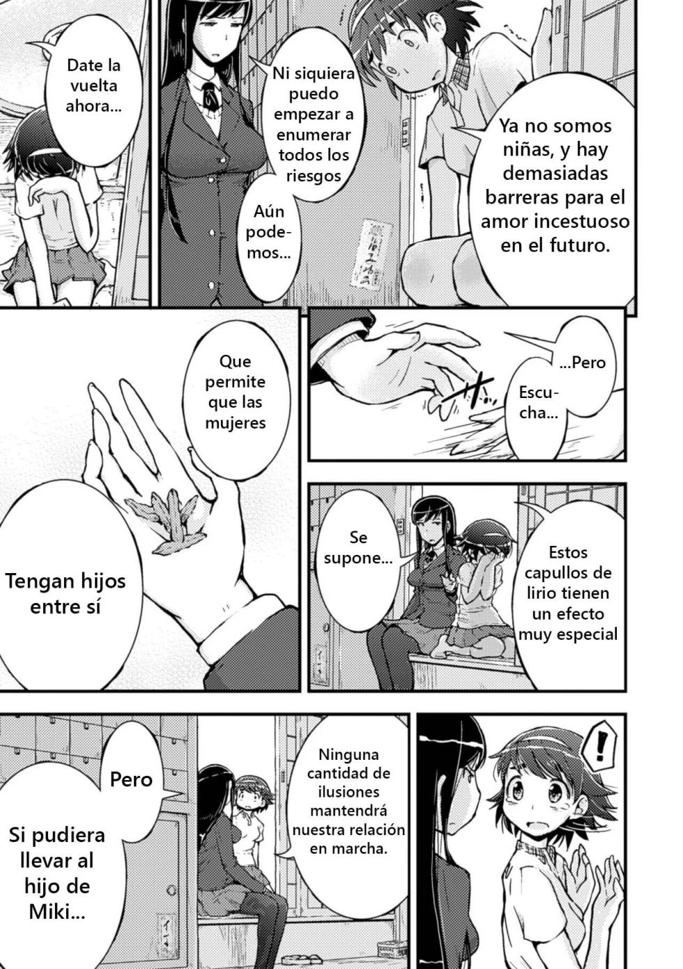 [Soso-Zagri] Amayuri no Tane to Yamamoto Shimai (2D Comic Magazine Yuri Ninshin Vol. 4) [Spanish] [Delta RJ] [Digital] - Page 9
