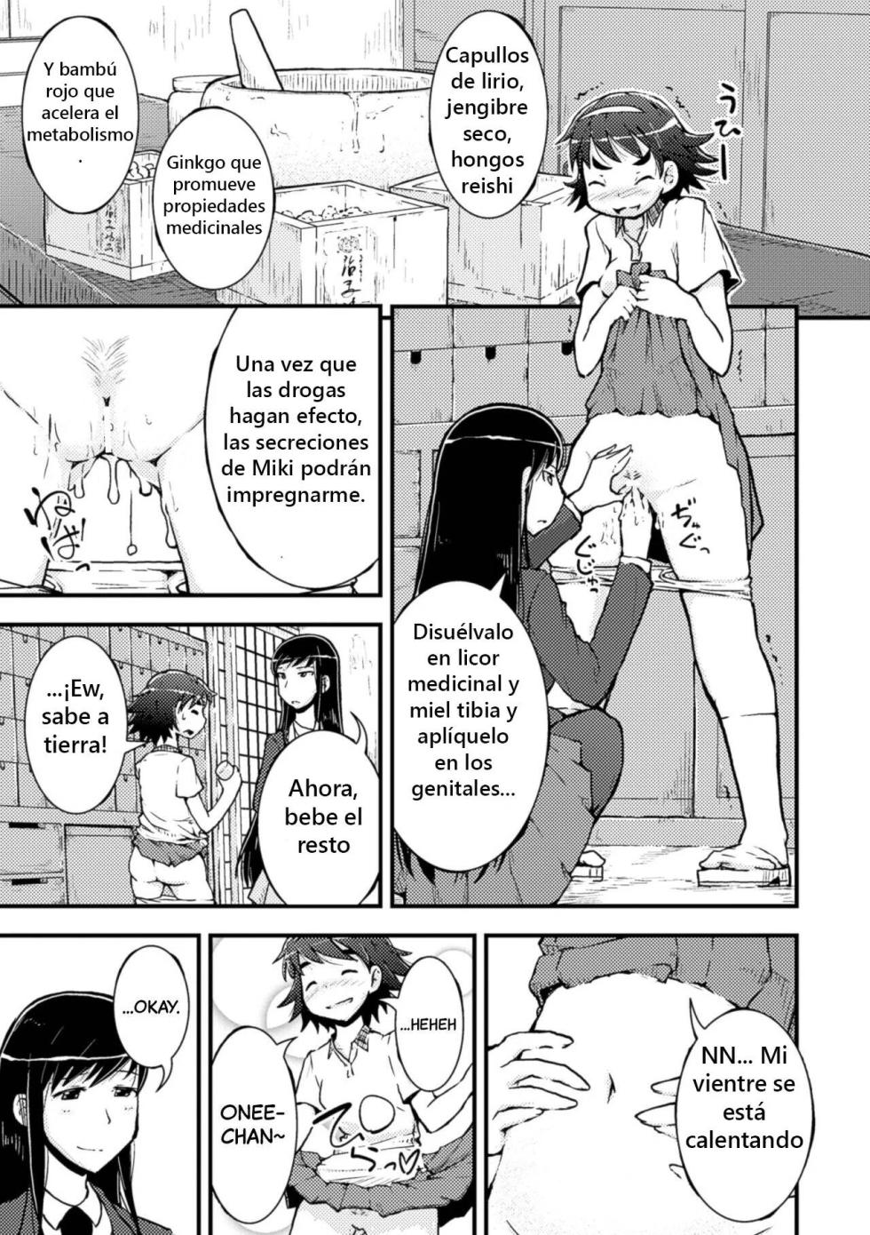 [Soso-Zagri] Amayuri no Tane to Yamamoto Shimai (2D Comic Magazine Yuri Ninshin Vol. 4) [Spanish] [Delta RJ] [Digital] - Page 11