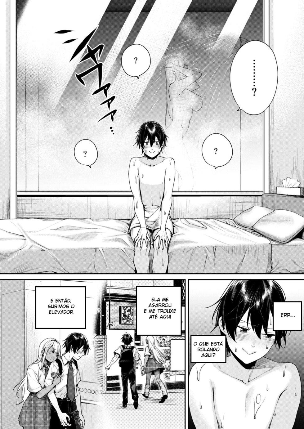 [Yakiniku Teikoku (MGMEE)] Kuro Gal Kanojo ga Dekita Riyuu | A Razão Pela Qual eu Fui Capaz de Conseguir uma Namorada Gyaru Negra [Portuguese-BR] [Digital] - Page 9
