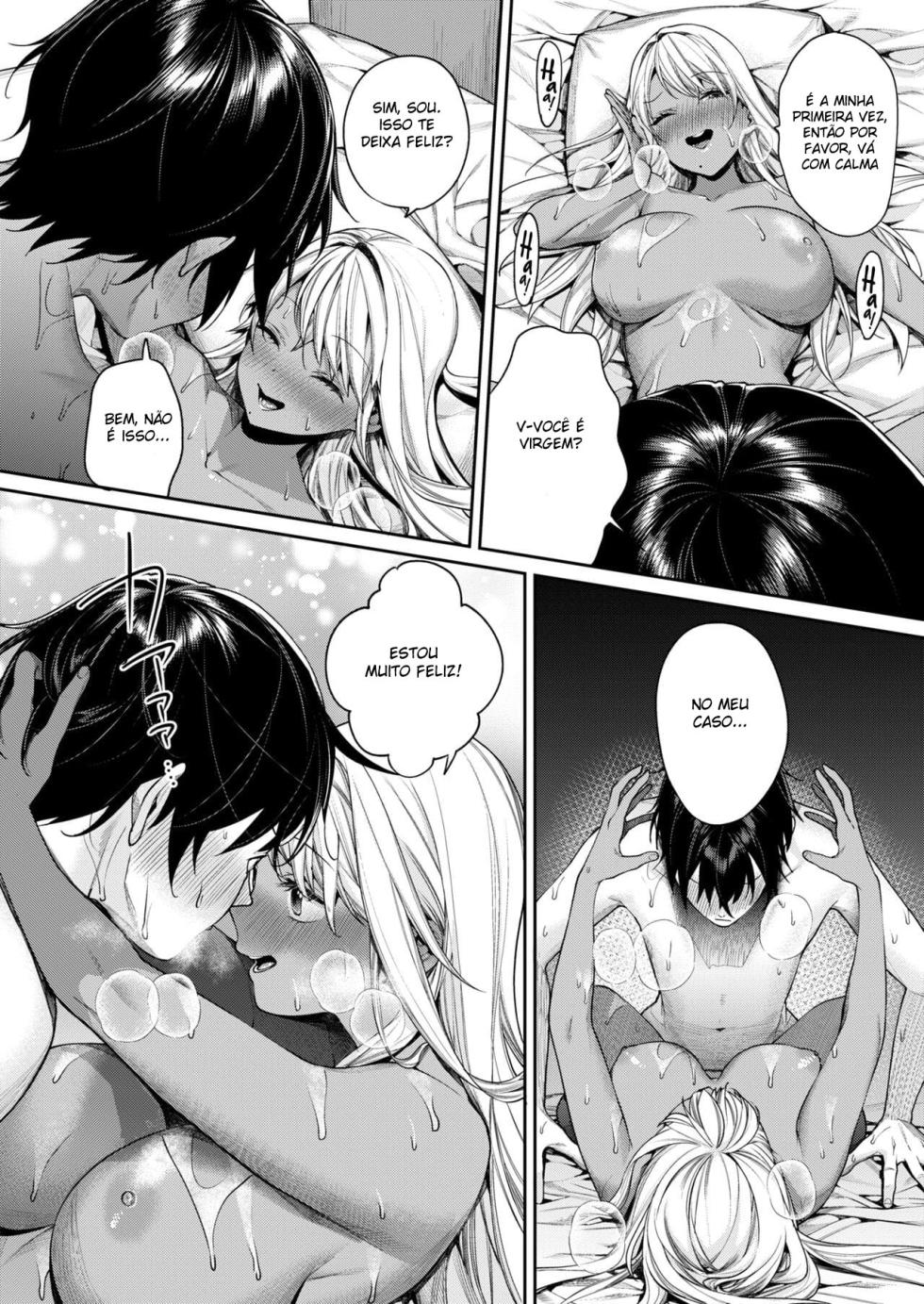 [Yakiniku Teikoku (MGMEE)] Kuro Gal Kanojo ga Dekita Riyuu | A Razão Pela Qual eu Fui Capaz de Conseguir uma Namorada Gyaru Negra [Portuguese-BR] [Digital] - Page 23