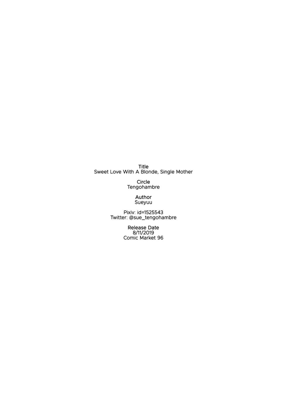 Kinpatsu Single Mother to Icha Love Suru Hon - Page 27