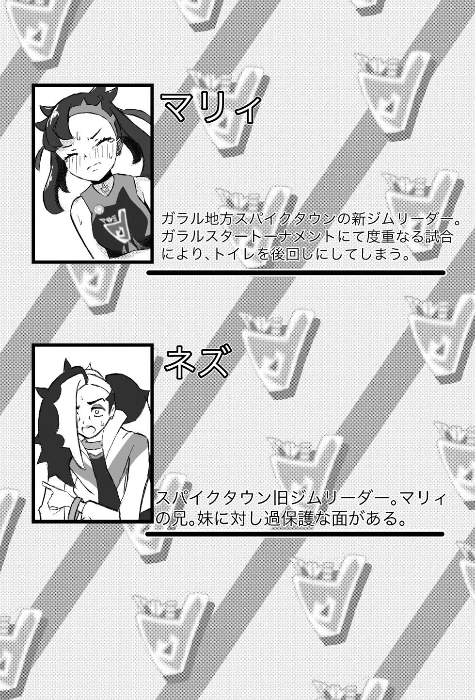 [Ningen no Sei (Saga)] Marnie Genkai Kakekomi Hounyou (Pokémon Sword and Shield) [Digital] - Page 4