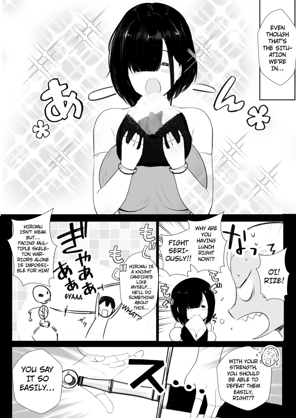 [Akirerushoujo (Akire)] Onna-kishi Rize wa Koyoi mo Maotoko ni Idakareru [English] [hardcase8translates] - Page 3