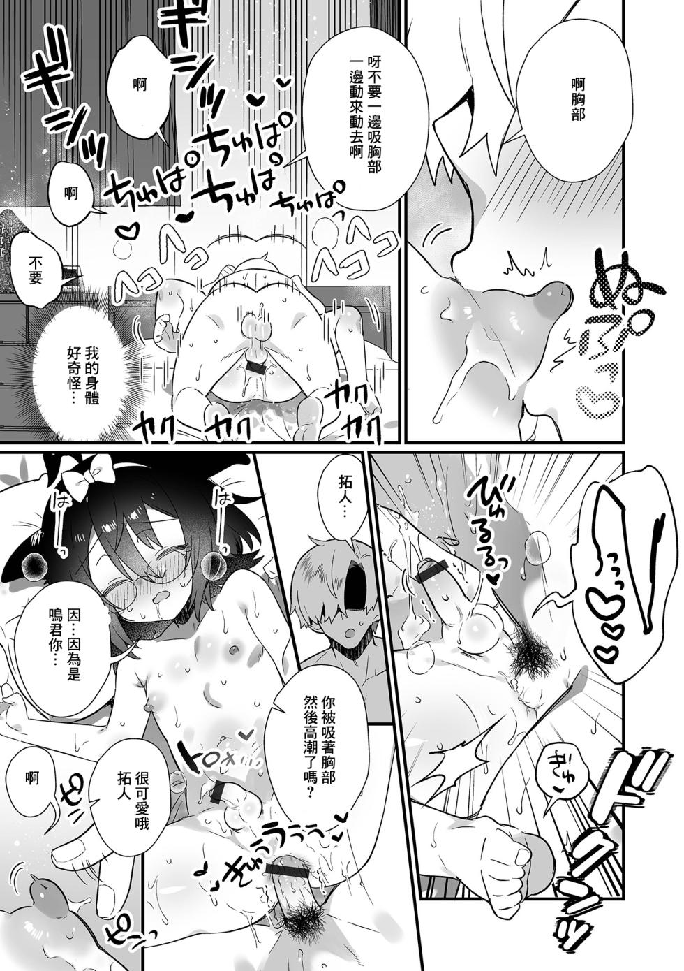 [Shikakui Kuromaru] Hazukashigariya Kubo Otokonokono! (Gekkan Web Otoko no Ko-llection! S Vol. 72) [Chinese] [Digital] - Page 11