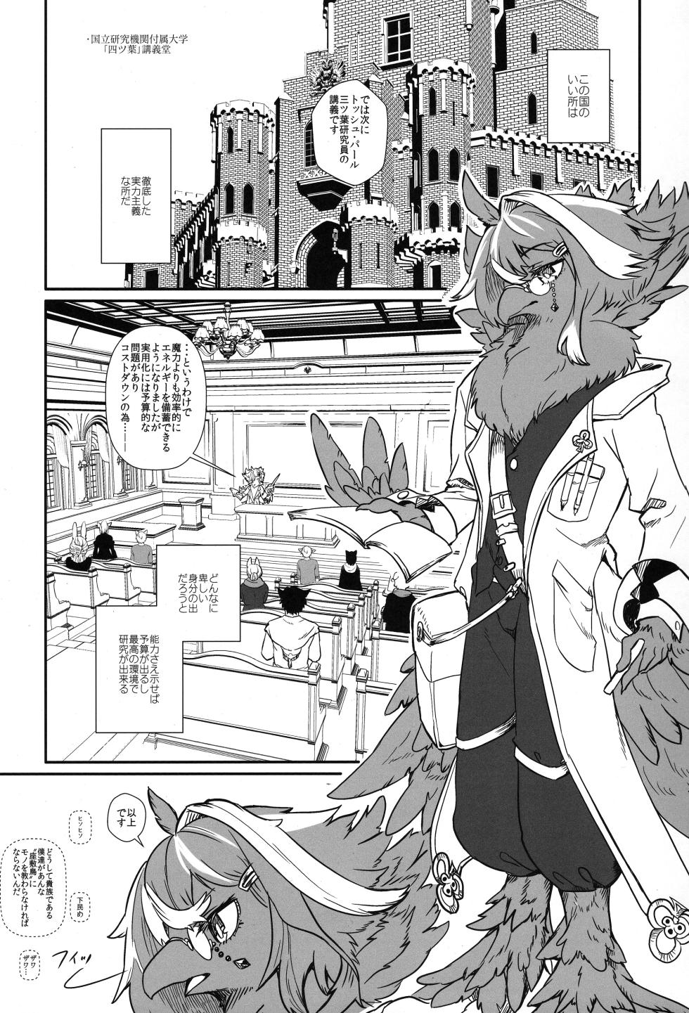 (Kemoket 13) [Hoshi Futatsu. (Yoo Oona)] Kimi no Te ga Mada Sawarenai - Page 3