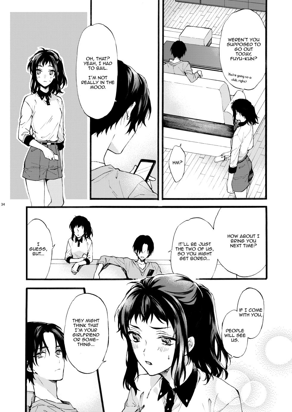(Suzushiro Nerita) Kono Hito Kareshi ja Arimasen!! ~Shinomura Keimai no Jijou~ [Digital] [Rupee] - Page 34