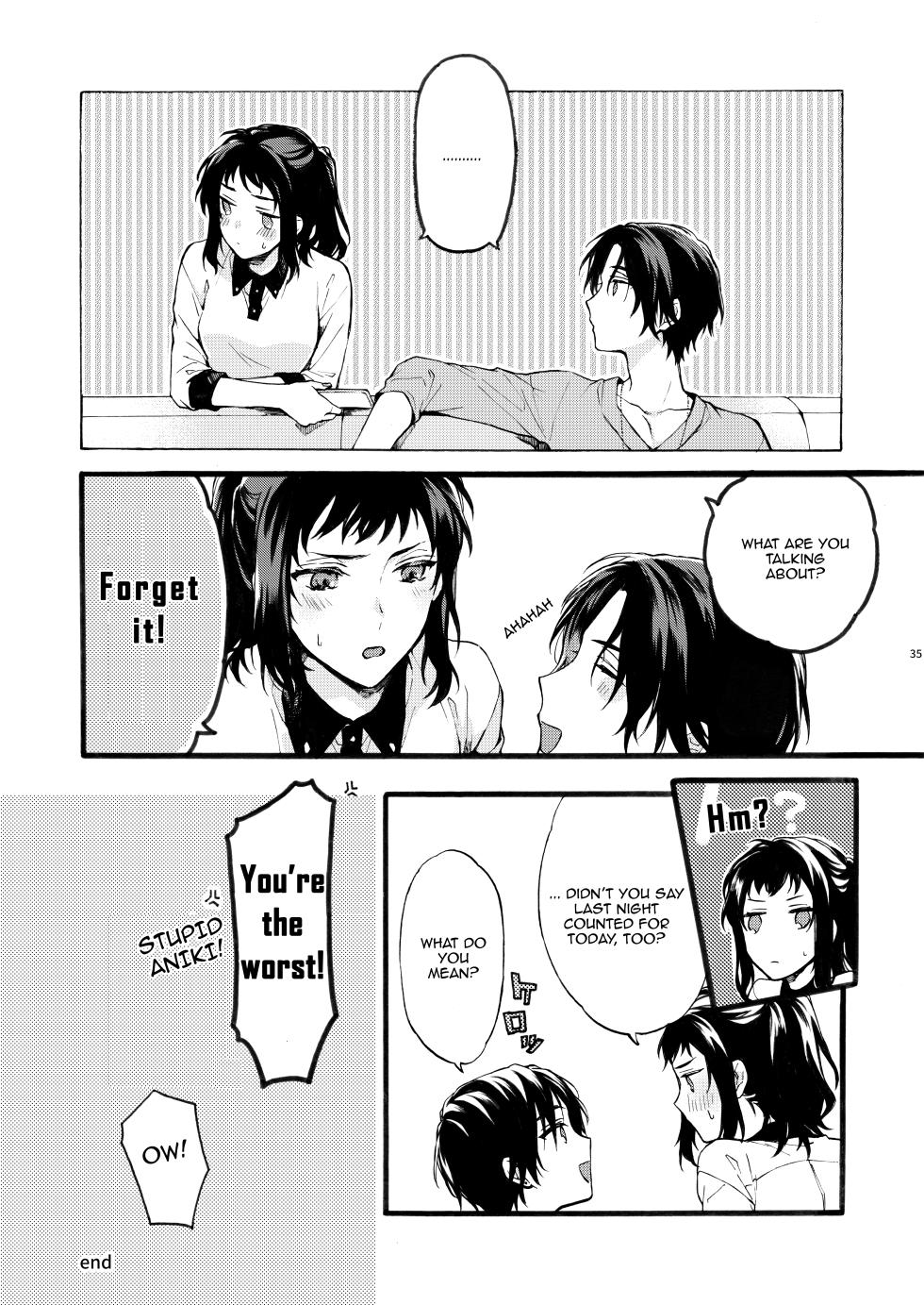 (Suzushiro Nerita) Kono Hito Kareshi ja Arimasen!! ~Shinomura Keimai no Jijou~ [Digital] [Rupee] - Page 35