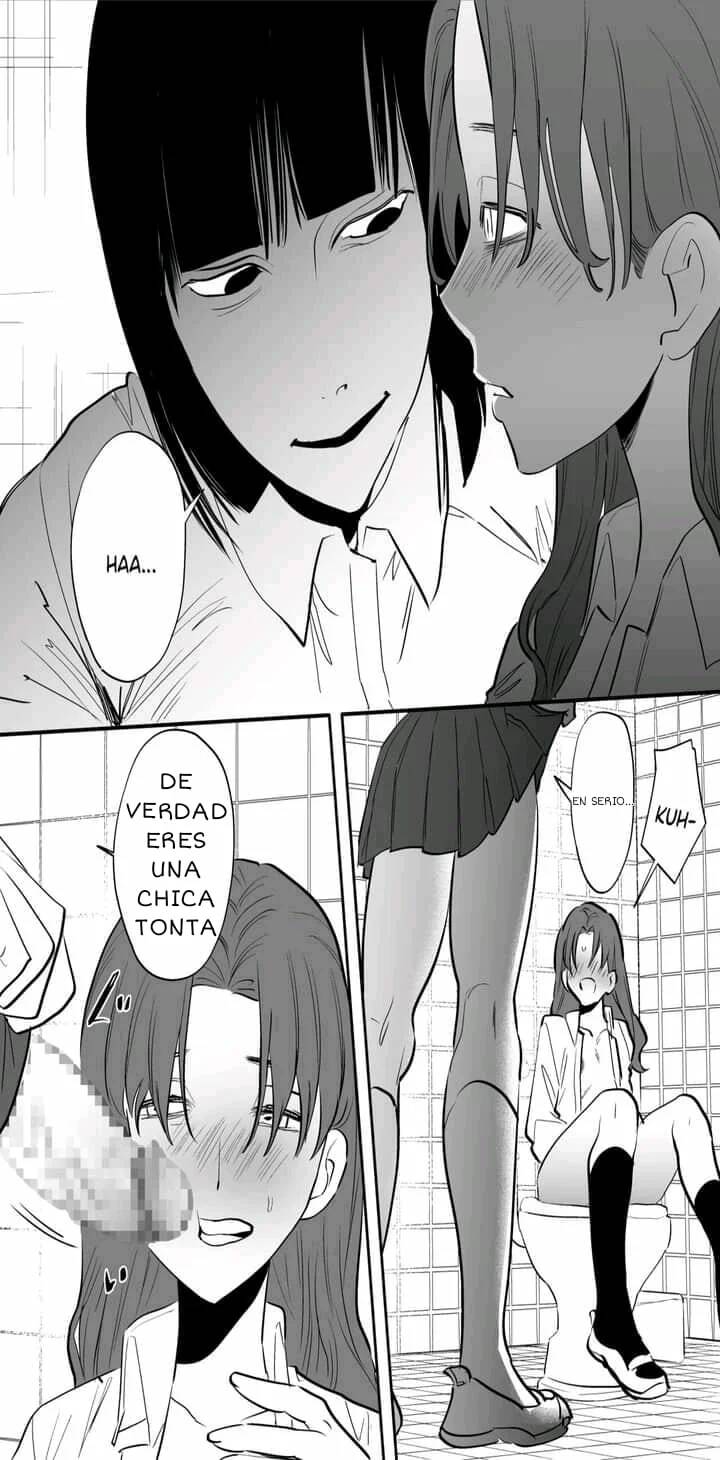[Tosha Pink (Chimeda)] Watashi to toire to futanari Hanako-san [Spanish] [Pear or Pearl] - Page 31