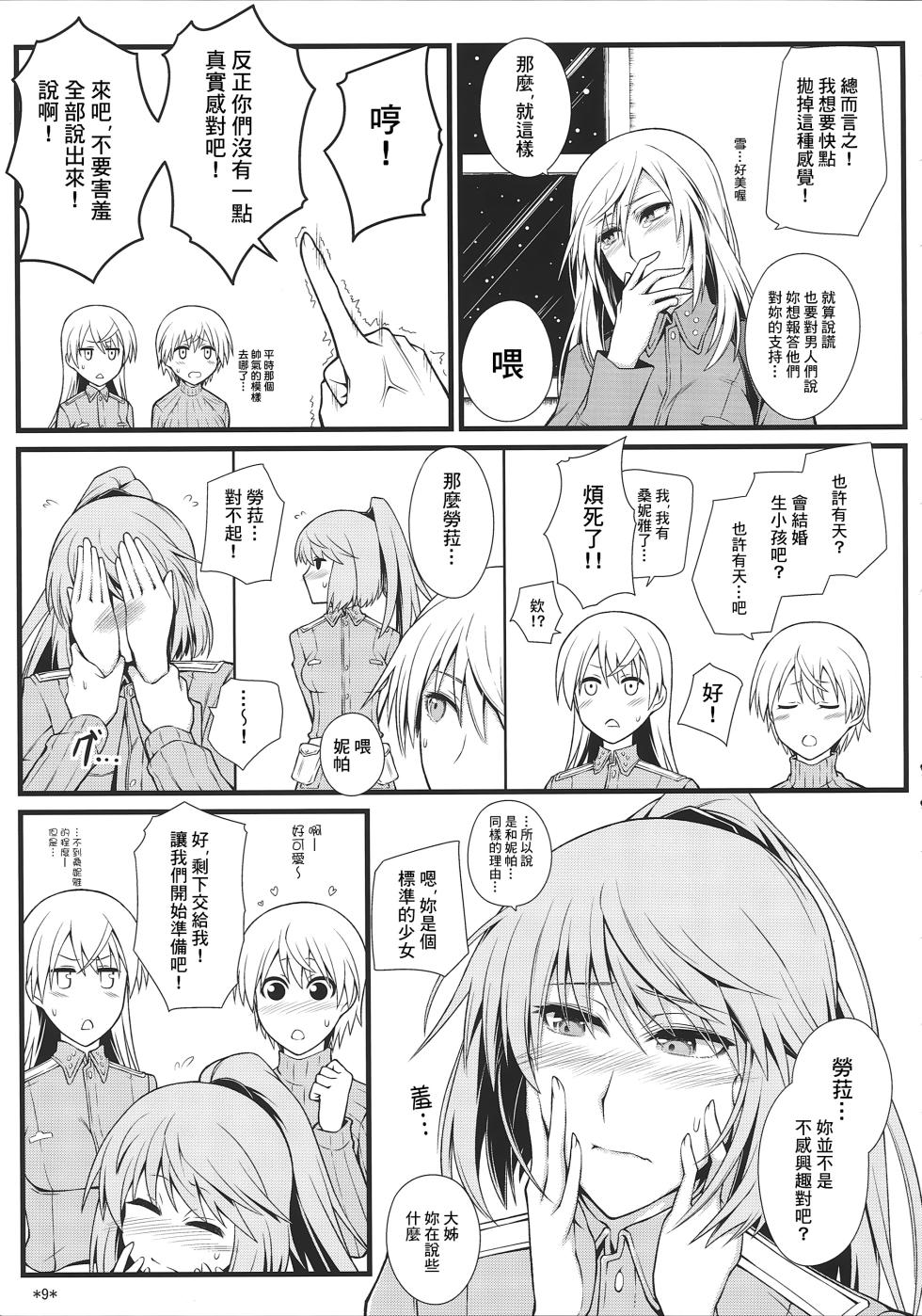 (C85) [Monmo Bokujou (Uron Rei)] KARLSLAND SYNDROME 3 (Strike Witches) [Chinese] [個人翻譯] - Page 11