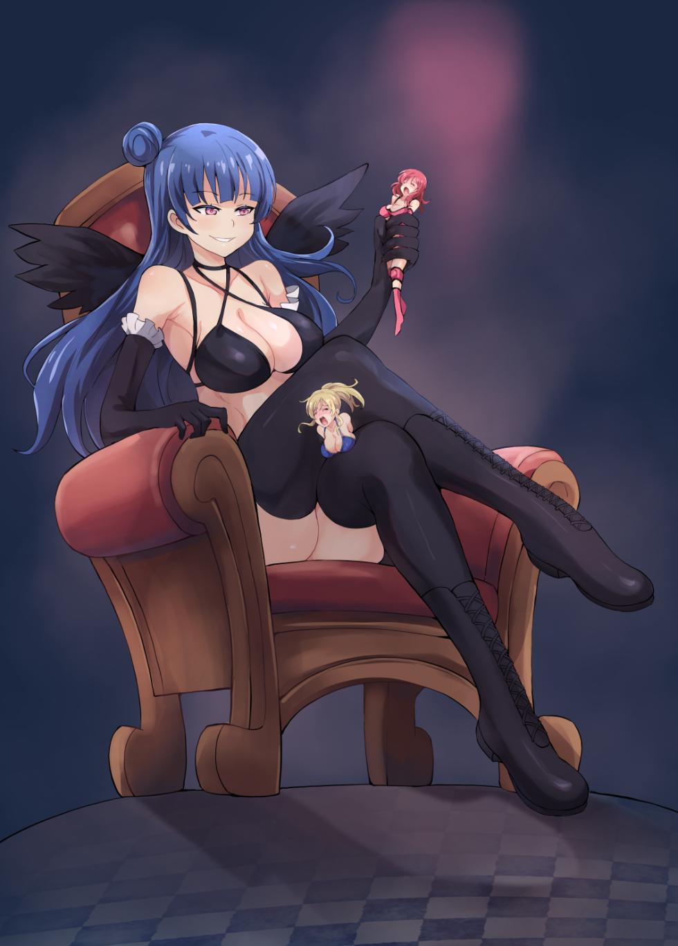 [Mist Night (Co_Ma) Love Squeeze! - Hell of Squeezed Pro Wrestling [English] - Page 30