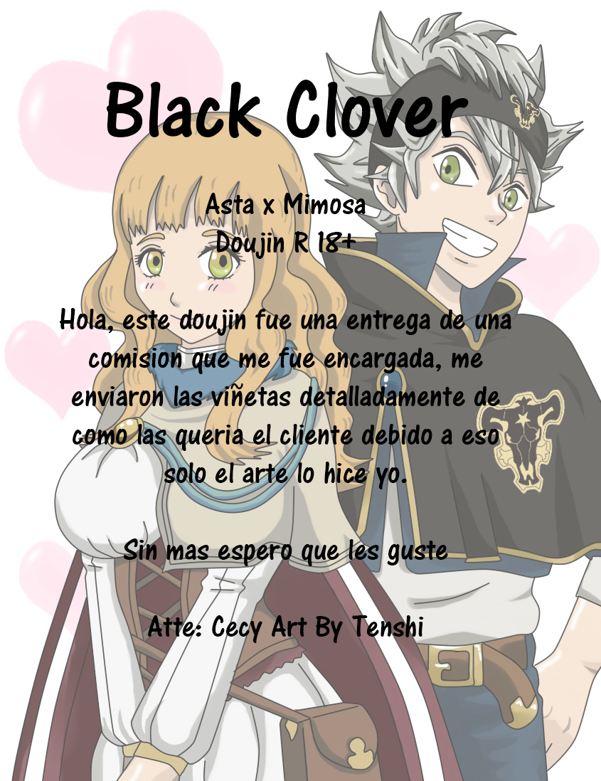 [CecyArtByTenshi] Asta x Mimosa (Black Clover) [Spanish] - Page 24