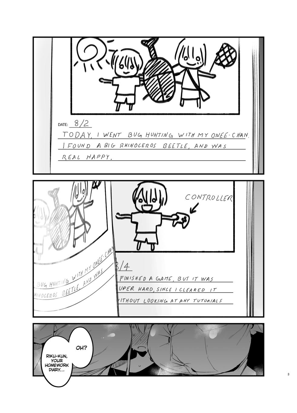 [Aohimo Familia (Chilt)] Rikkun, Game Umai ne. Kakkoii ne 2 [English] [Tamamo] [Digital] - Page 2