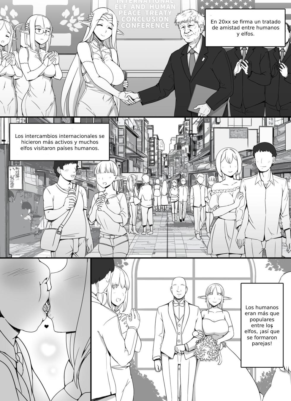Ningen Danna Mochi Hitozuma Elf Muke Ninkatsu Salon e Youkoso [Spanish] - Page 3