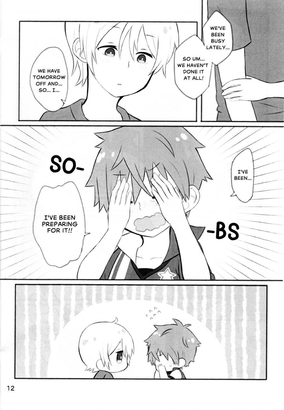 (MIRACLEFESTIV@L!! 7) [papa (Mitsutaka)] You Can Do it! You Can Do It Hayatocchi! (THE IDOLM@STER SideM) [English] - Page 11
