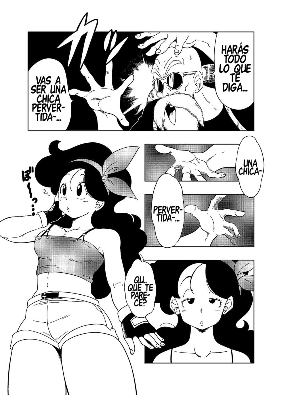 [Old School Academy (Amedama Akihito)] DB-X Kame Sennin x Lunch Hen (Dragon Ball Z) [Spanish] [Traducciones Jaguarlo] - Page 4