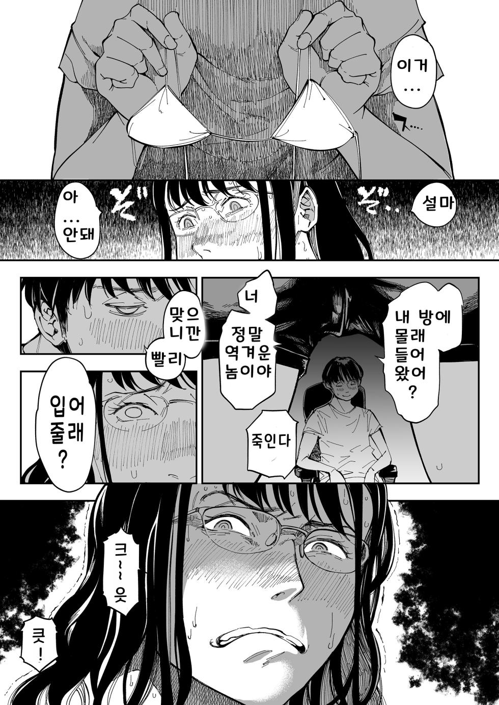 [Misaki (Ruriiro Sugar)] Aneki no Ero Aka Mitsuketara | 누나의 음란한 뒷계정을 발견하다 [Korean] - Page 13