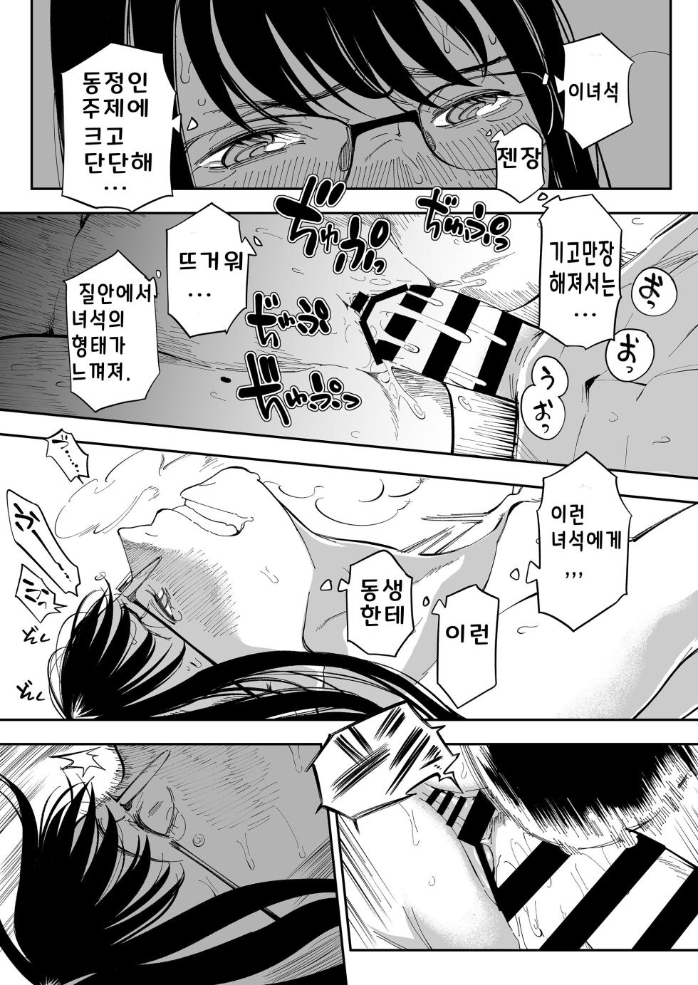 [Misaki (Ruriiro Sugar)] Aneki no Ero Aka Mitsuketara | 누나의 음란한 뒷계정을 발견하다 [Korean] - Page 39