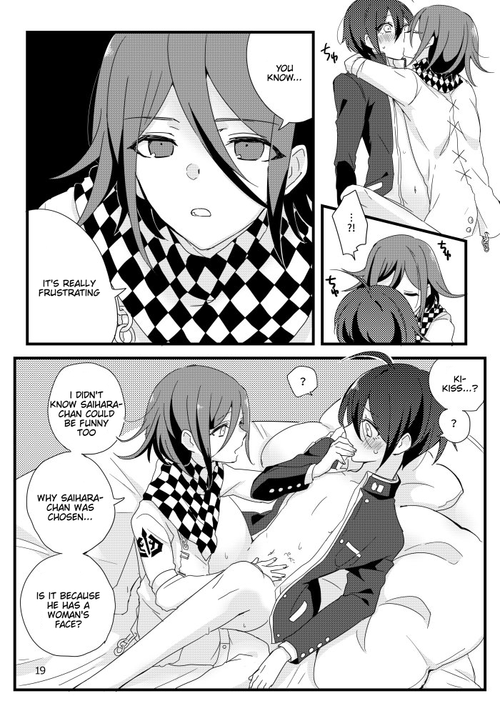[Hakua] Saihara-kun ga mina-san no xxx ni erabaremashita | Saihara-kun became Everyone's Cum Dumpster. (New Danganronpa V3) [English] [Chiyoko Scans] - Page 18