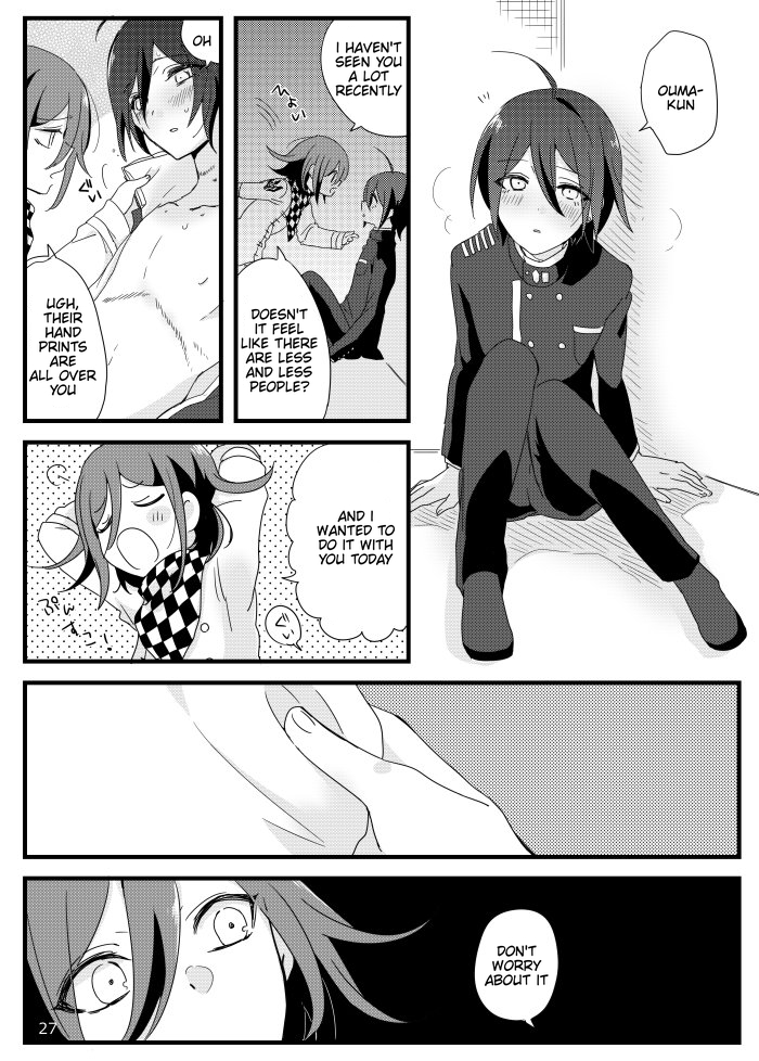 [Hakua] Saihara-kun ga mina-san no xxx ni erabaremashita | Saihara-kun became Everyone's Cum Dumpster. (New Danganronpa V3) [English] [Chiyoko Scans] - Page 26