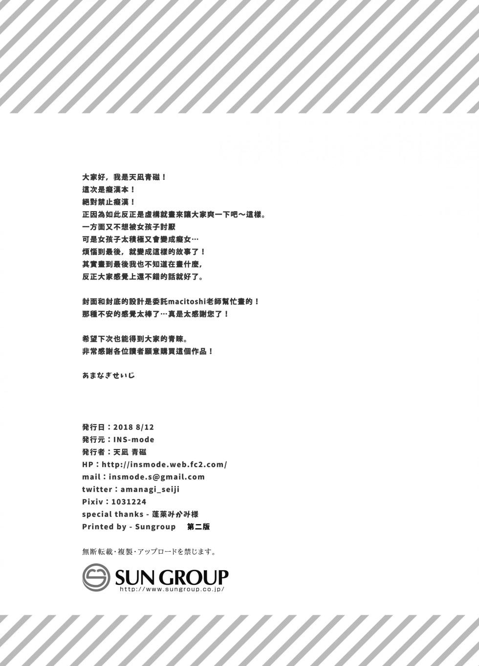 [INS-mode (Amanagi Seiji)] Chikan no Sonzai shinai Subarashii Sekai Soushuuhen [Chinese] [禁漫漢化組] [Digital] - Page 32