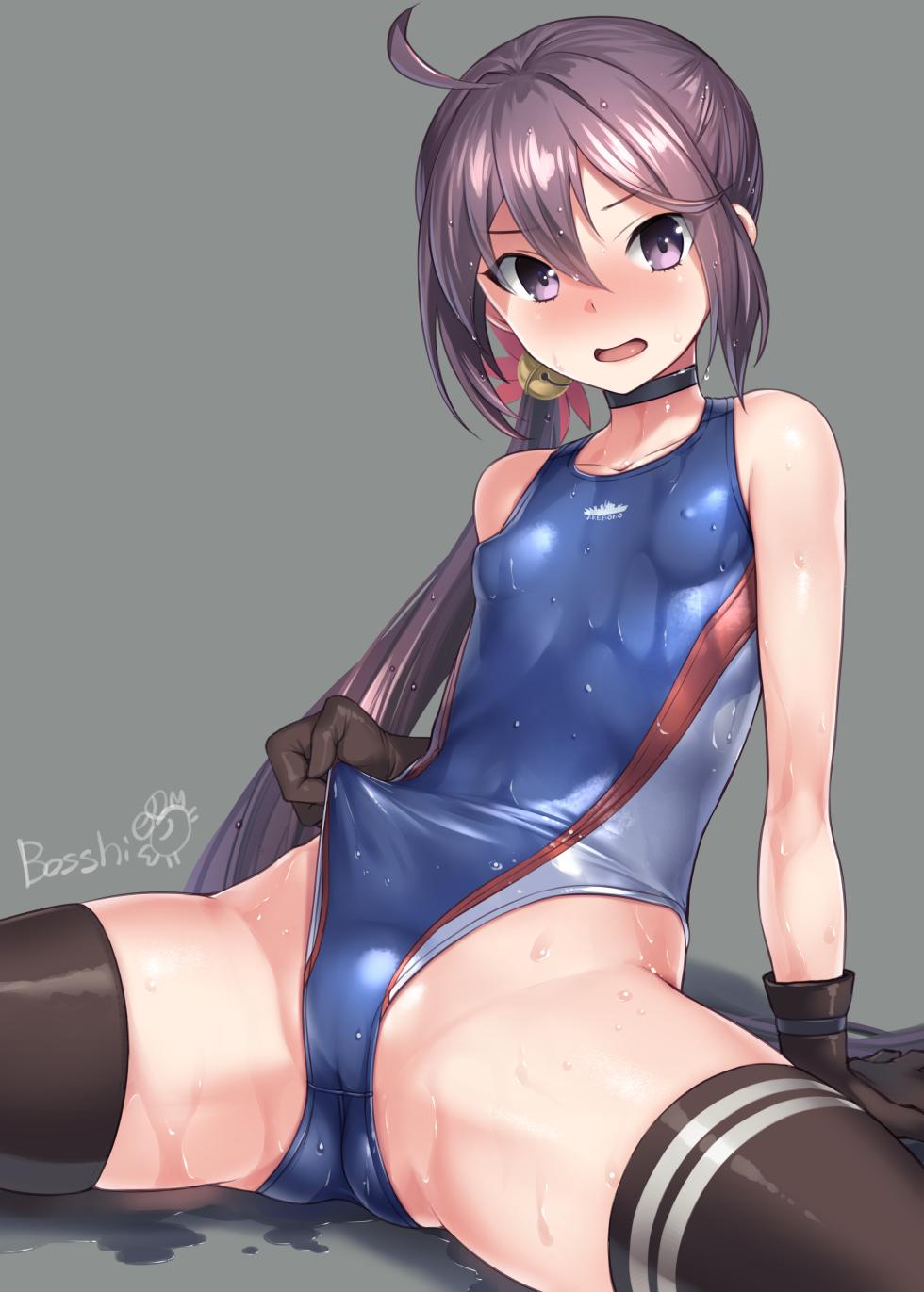 [ぼしこ] 競泳水着な曙ちゃん (艦隊これくしょん -艦これ-) - Page 3