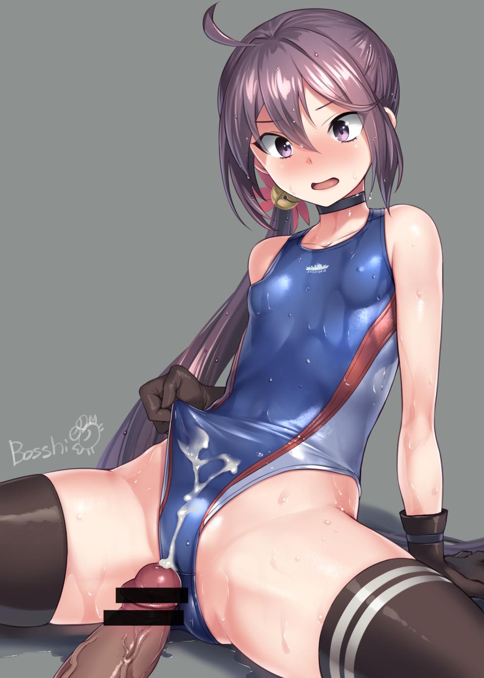 [ぼしこ] 競泳水着な曙ちゃん (艦隊これくしょん -艦これ-) - Page 4