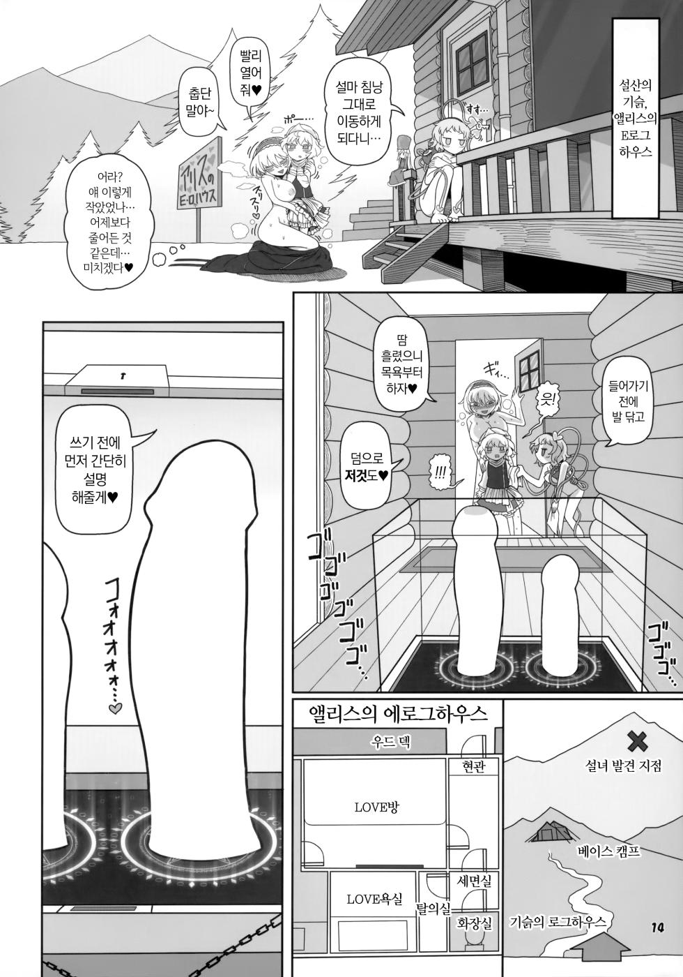 (Shuuki Reitaisai 8) [Yashiya (Yassy)] Secret Desire2 (Touhou Project) [Korean] - Page 13