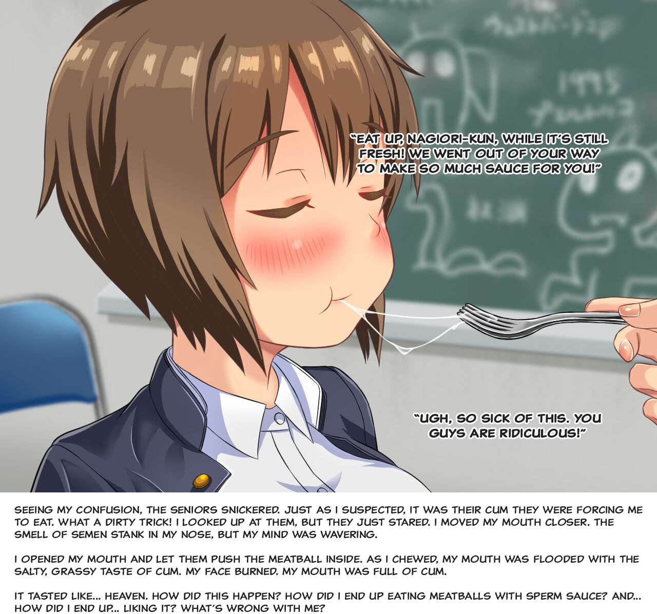 [Aidon Raiki (Tsukeshiru)] Otokonoko dakedo, shokushu no o yomesan ni narimasu | I'm a boy, but I'm going to become a tentacle's bride [English] - Page 39