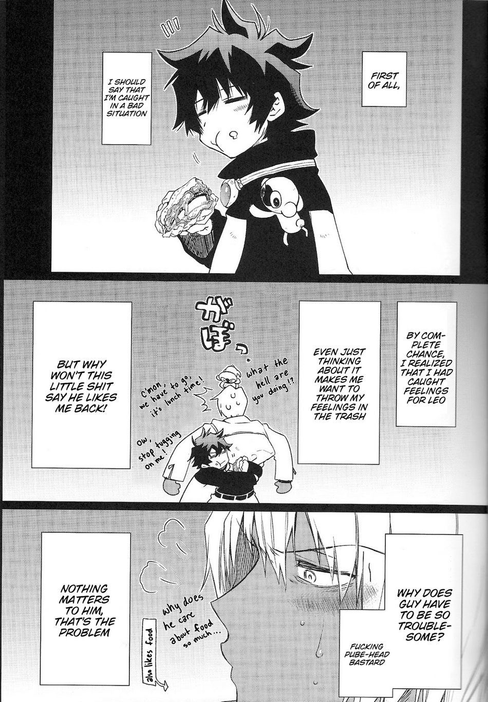 (Comic City Spark 10) [HR-ST (Taira)] Love Me Tender! (Kekkai Sensen) [English] [Chiyoko Scans] - Page 3