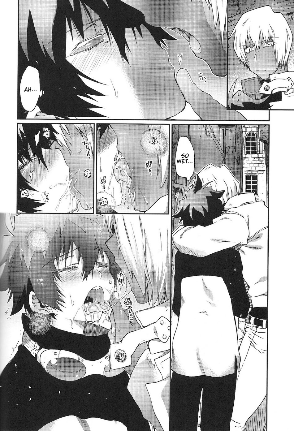 (Comic City Spark 10) [HR-ST (Taira)] Love Me Tender! (Kekkai Sensen) [English] [Chiyoko Scans] - Page 12