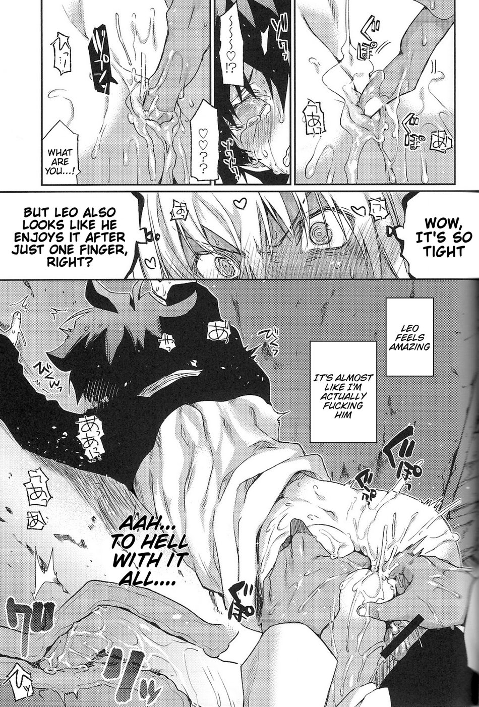 (Comic City Spark 10) [HR-ST (Taira)] Love Me Tender! (Kekkai Sensen) [English] [Chiyoko Scans] - Page 19