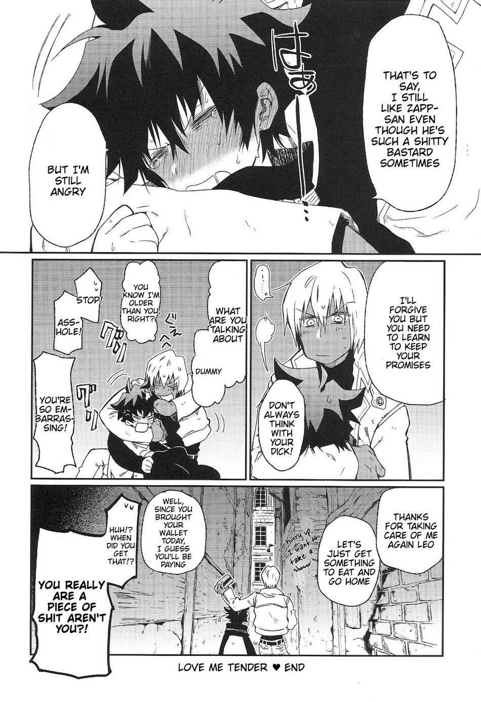 (Comic City Spark 10) [HR-ST (Taira)] Love Me Tender! (Kekkai Sensen) [English] [Chiyoko Scans] - Page 24