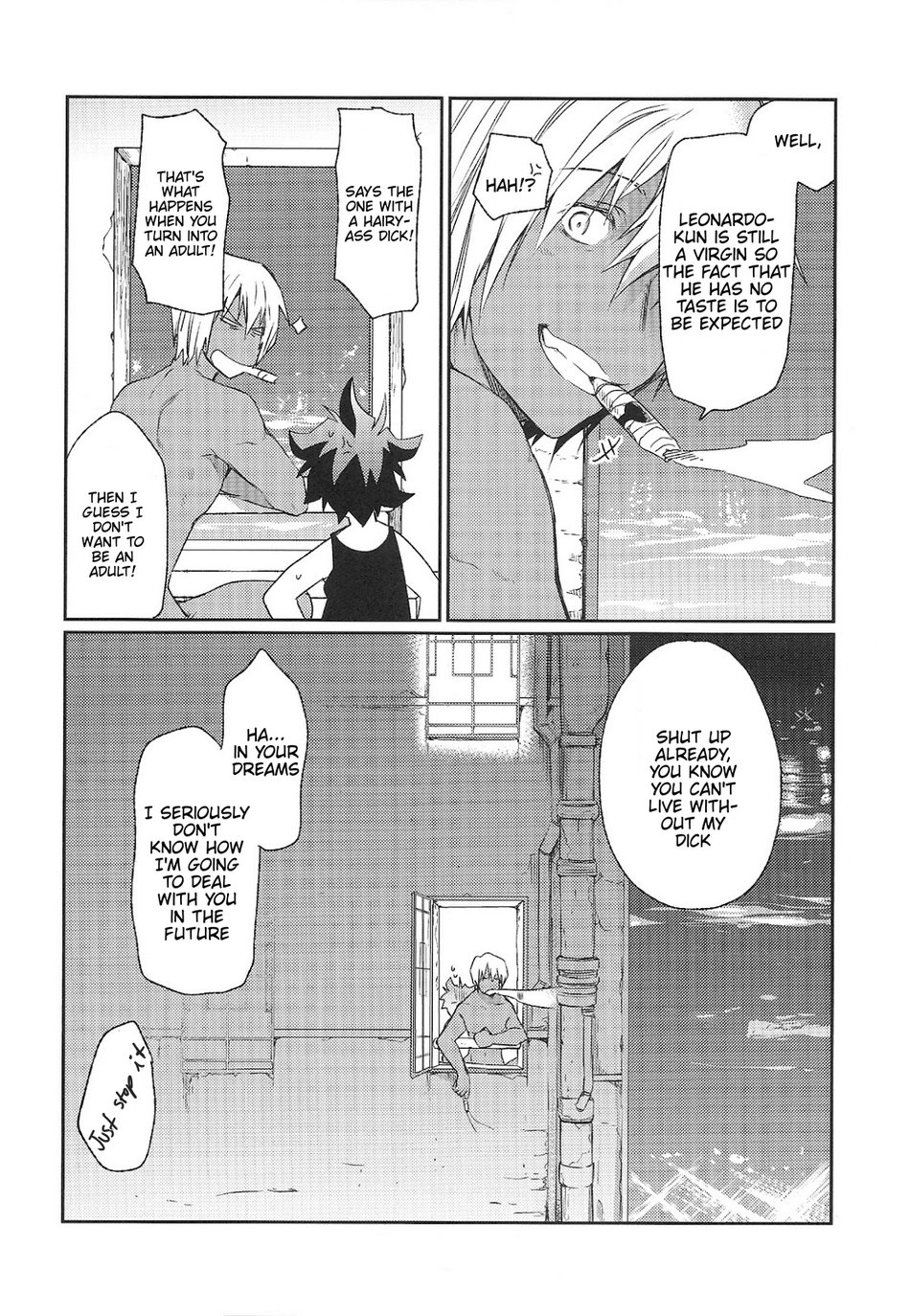 (Comic City Spark 10) [HR-ST (Taira)] Love Me Tender! (Kekkai Sensen) [English] [Chiyoko Scans] - Page 32