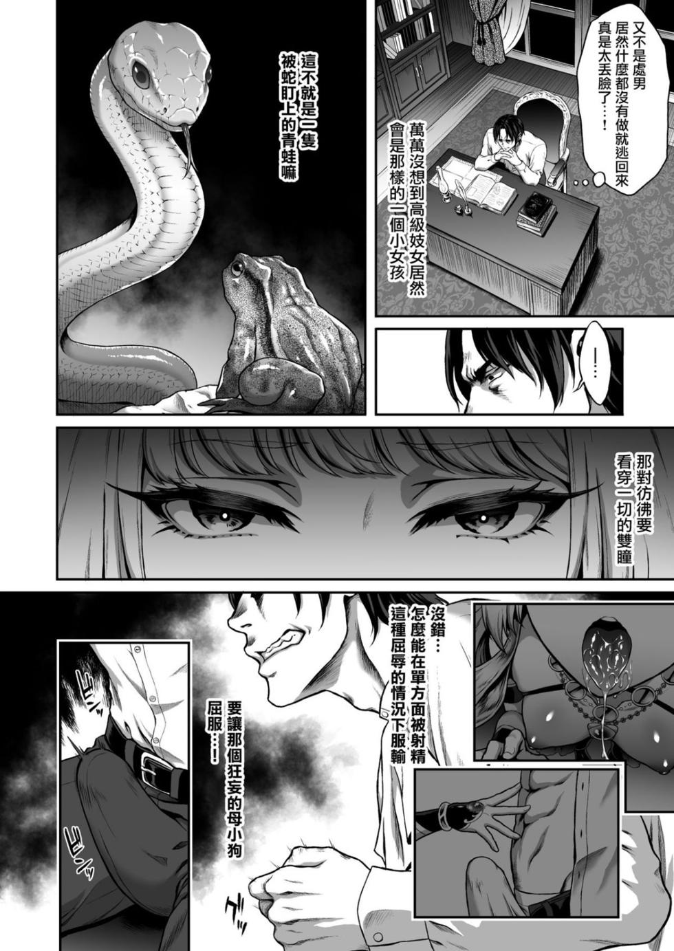 01 [H.B.A (うさぎなごむ)] 悠久の娼エルフ1「毒蛇」 [中国翻訳] [無修正] [DL版] - Page 13