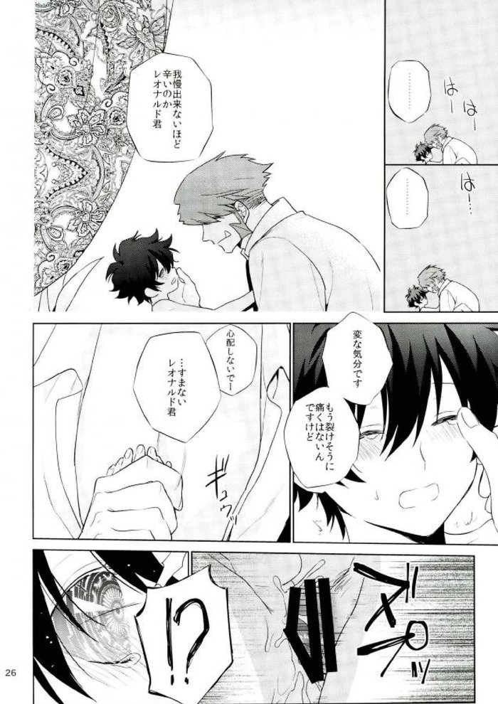 [TempleK (Spoon)] Sumanaishi Leonaru-kun! (Kekkai Sensen) - Page 23