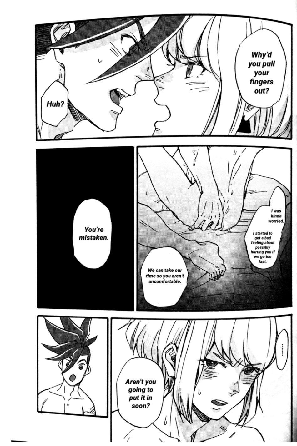 (Kyouten Douchi) [NICEGUY (msk)] The First Time (Promare) [English] [dykewpie] - Page 20
