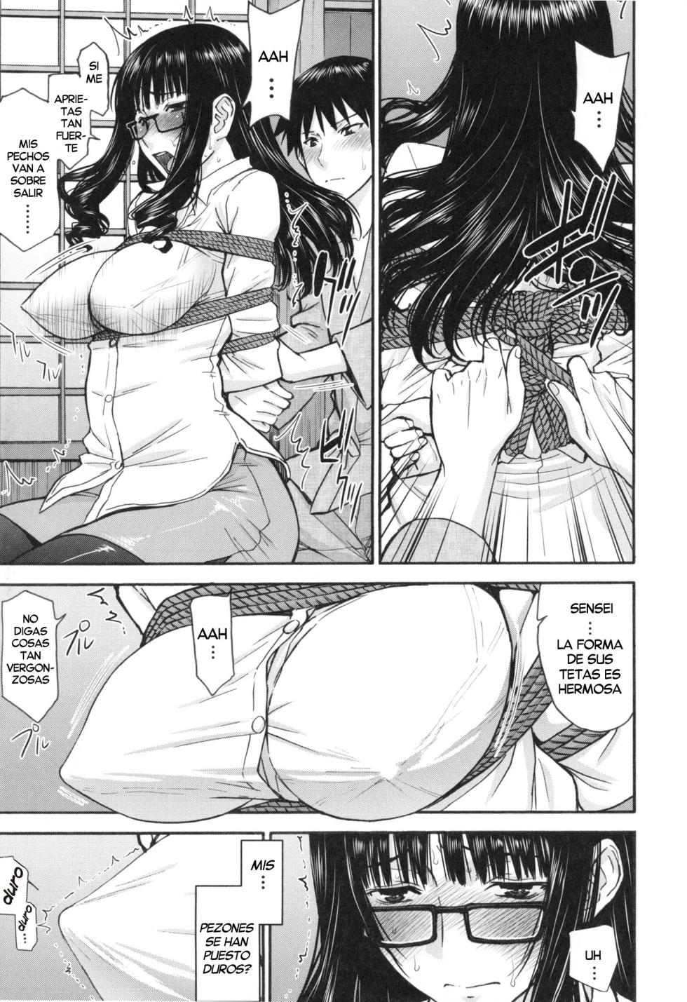 [Inomaru] Kumonosu houmon (Bokura no Sex) [Digital][Spanish][Decensored][Harenchi no Fansub] - Page 11