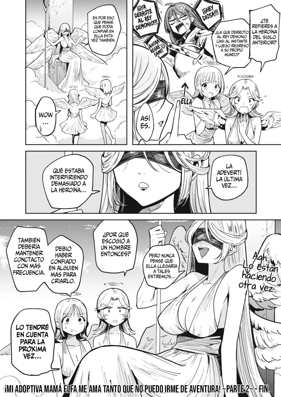 [Kanimura Ebio] Zoku Mama Elf ni Aisaresugite Bouken ni Deraremasen! 2 | ¡Mi Adoptiva Mamá Elfa me Ama tanto que No Puedo irme de Aventura! 2 (Isekai Rakuten Vol. 20) [Spanish] [SSR Translations] - Page 28