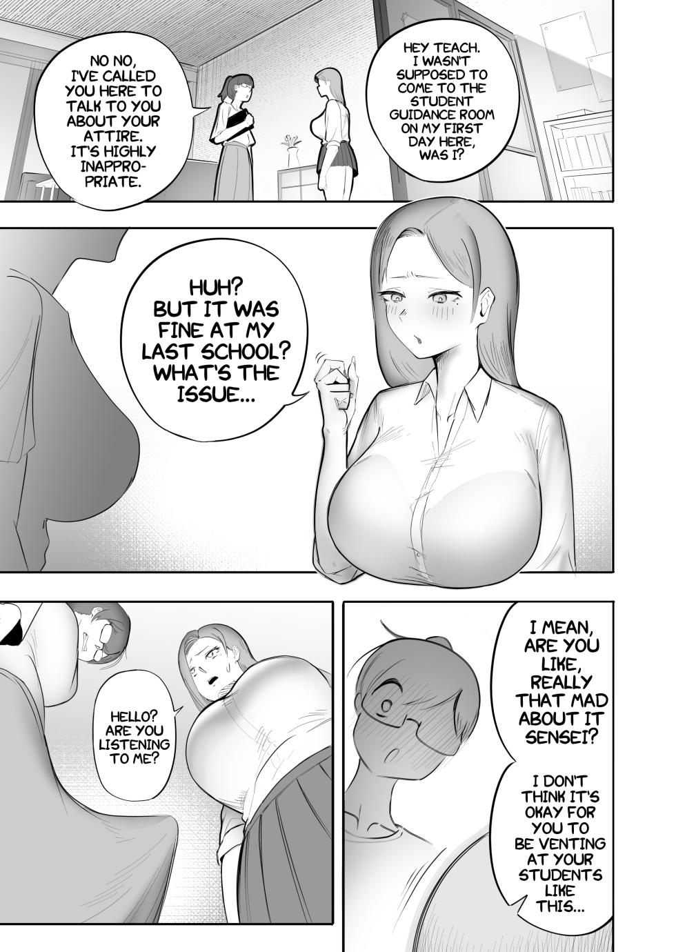 [Flat Rurit (Taira Rurit)] An Erotic Gal That Gets Female Teachers Erect [English] [Mr_Person Translation] - Page 4