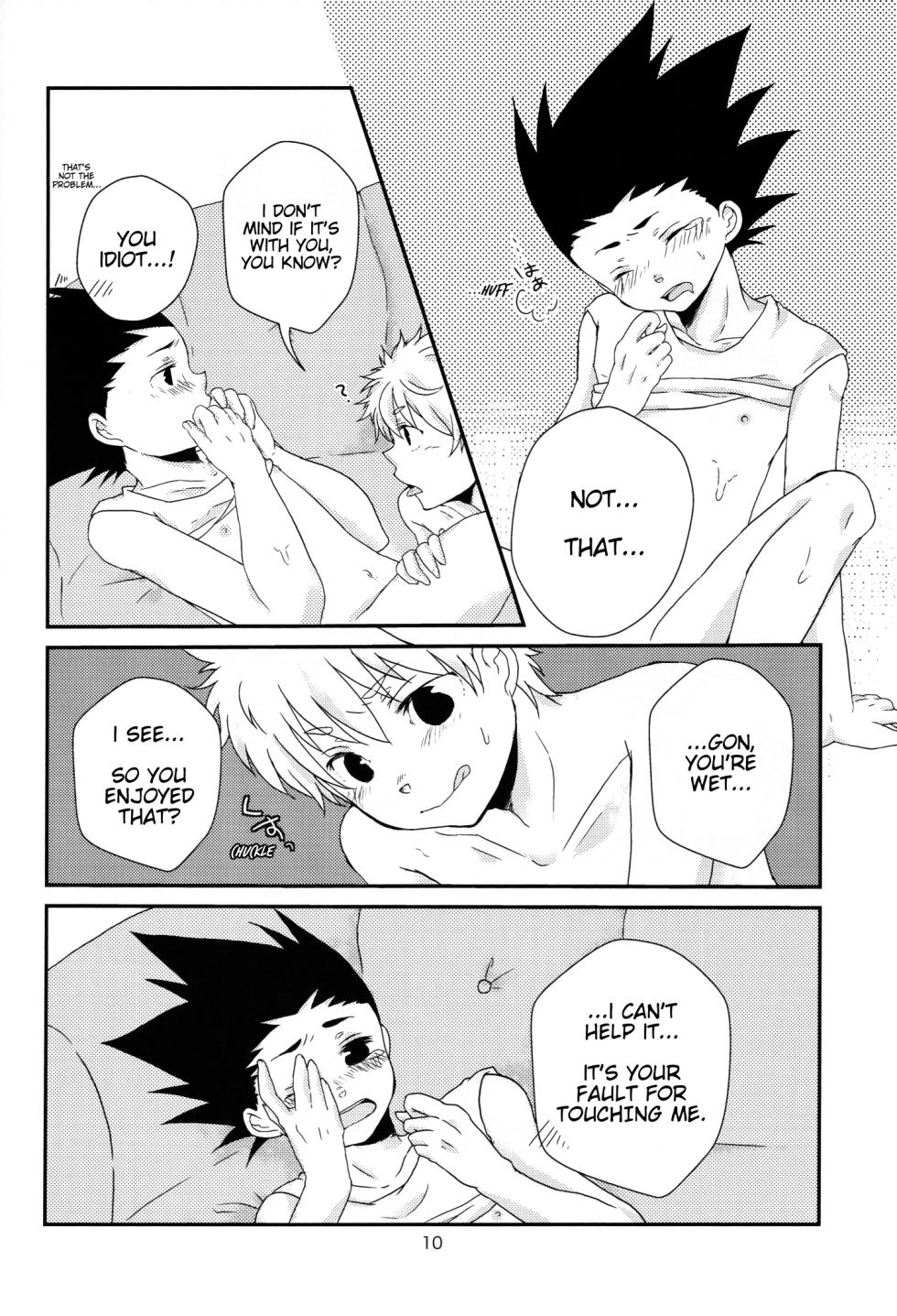 (SUPER24) [SHIROZONE (Mizushiro Yuduki)] Cherry (Hunter x Hunter) [English] [Willeke4439] - Page 11