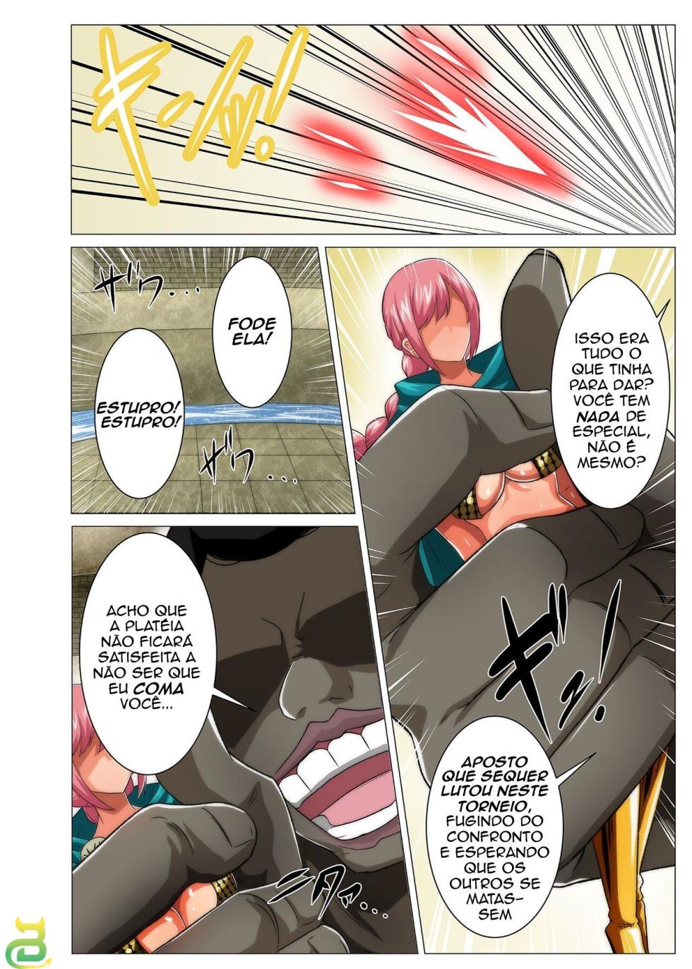 [Q Doujin] The Liberation Challenge of a Female Knight (Portuguese) (brazhentai.com) - Page 4