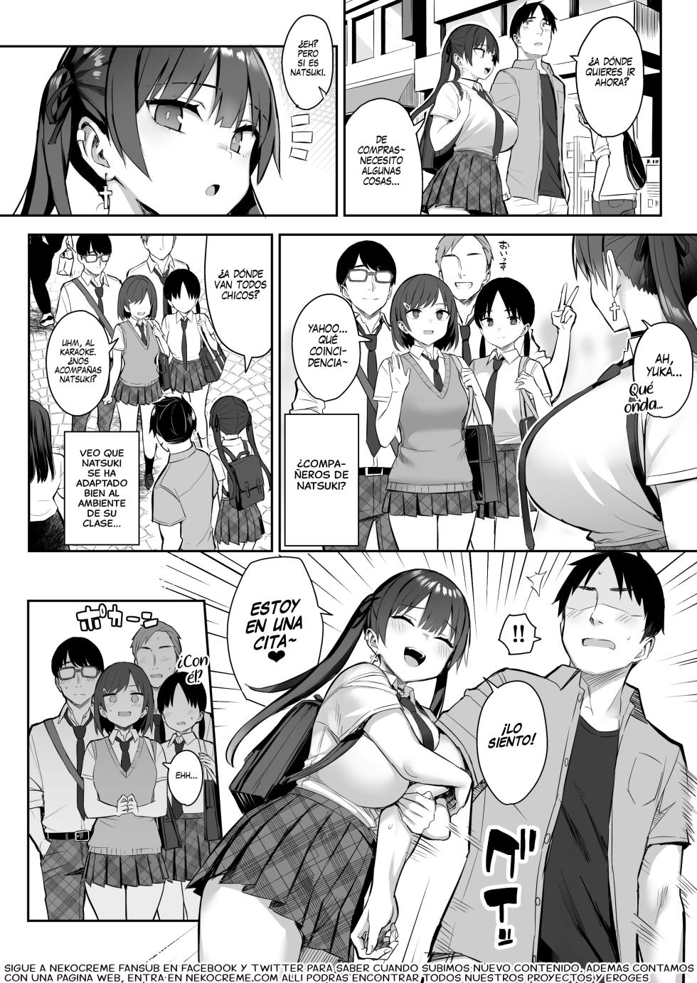 [Ichibocchi (Ichinomiya Yuu)] Moto InCha no Kyonyuu Yariman Imouto ga Erosugite, Onii-chan wa Mou...!! 3 | ¡¡Mi Hermanita Quien era una Comelibros se Convirtió en una Puta de grandes Tetas...!! 3 [Spanish] [NekoCreme] - Page 5