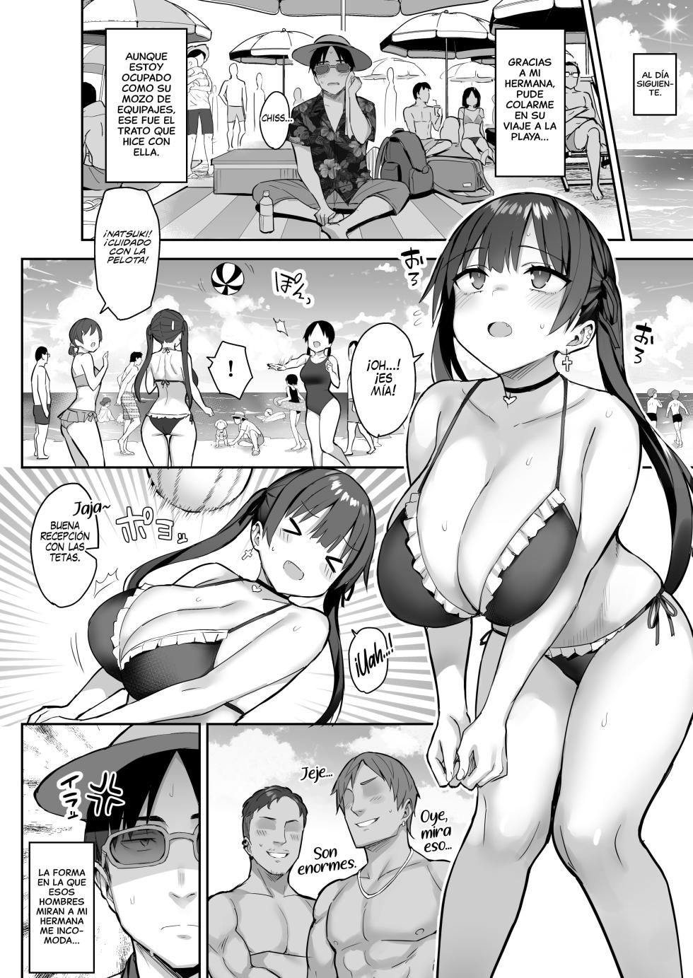 [Ichibocchi (Ichinomiya Yuu)] Moto InCha no Kyonyuu Yariman Imouto ga Erosugite, Onii-chan wa Mou...!! 3 | ¡¡Mi Hermanita Quien era una Comelibros se Convirtió en una Puta de grandes Tetas...!! 3 [Spanish] [NekoCreme] - Page 35