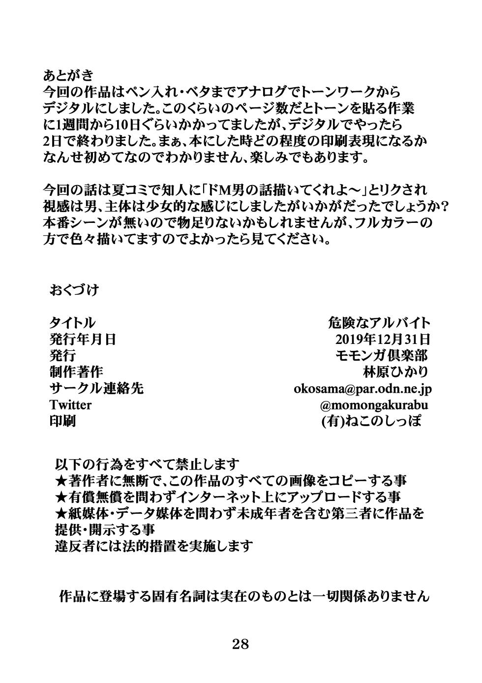 (Hikari Hayashibara) Kiken'na arubaito - Page 30