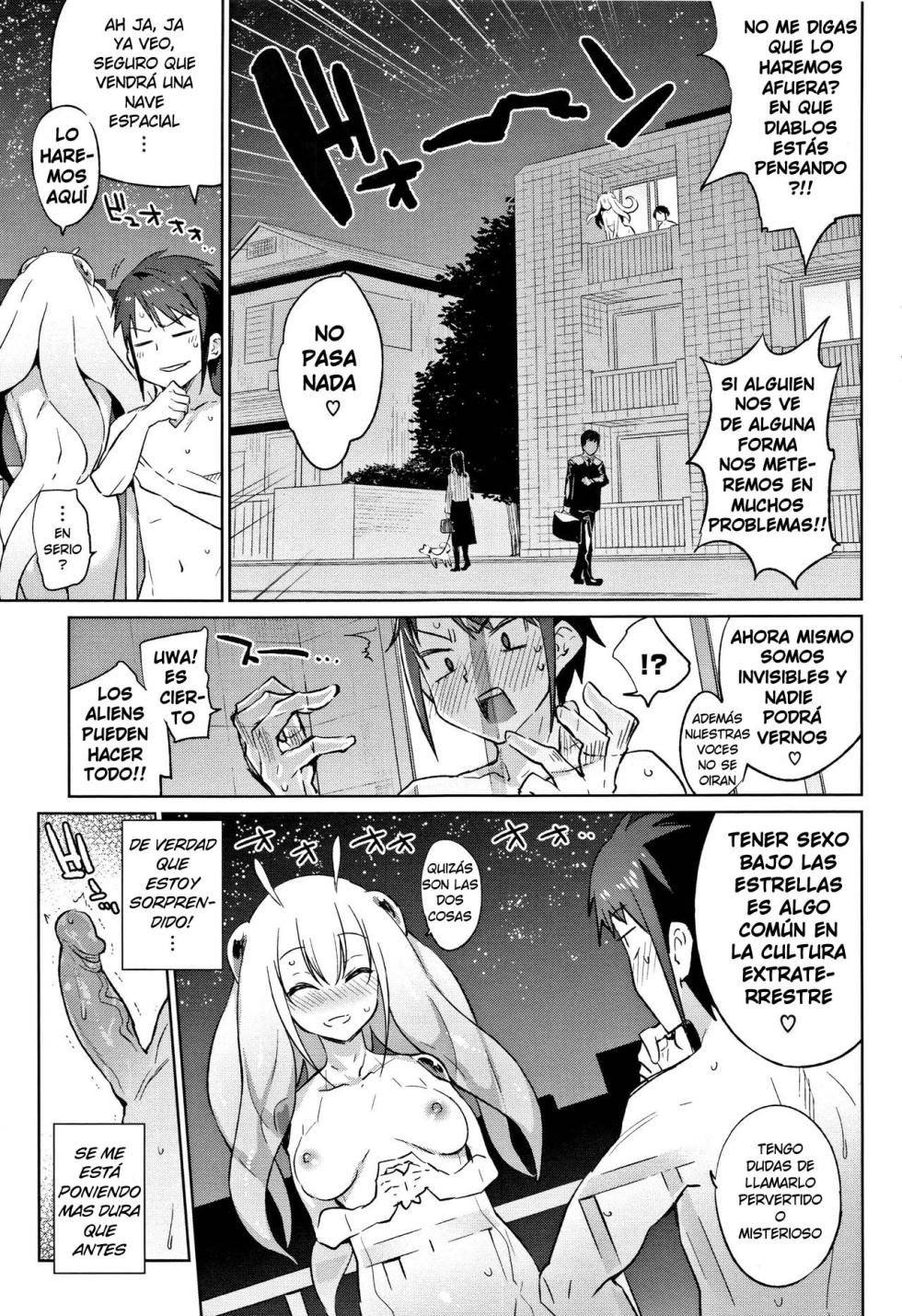 [Mizone] Itoshi no uchuujin (Charlotte)| Mi querida alienigena (Charlotte) [Spanish] [Decensored][Harenchi no Fansub] [Digital] - Page 11