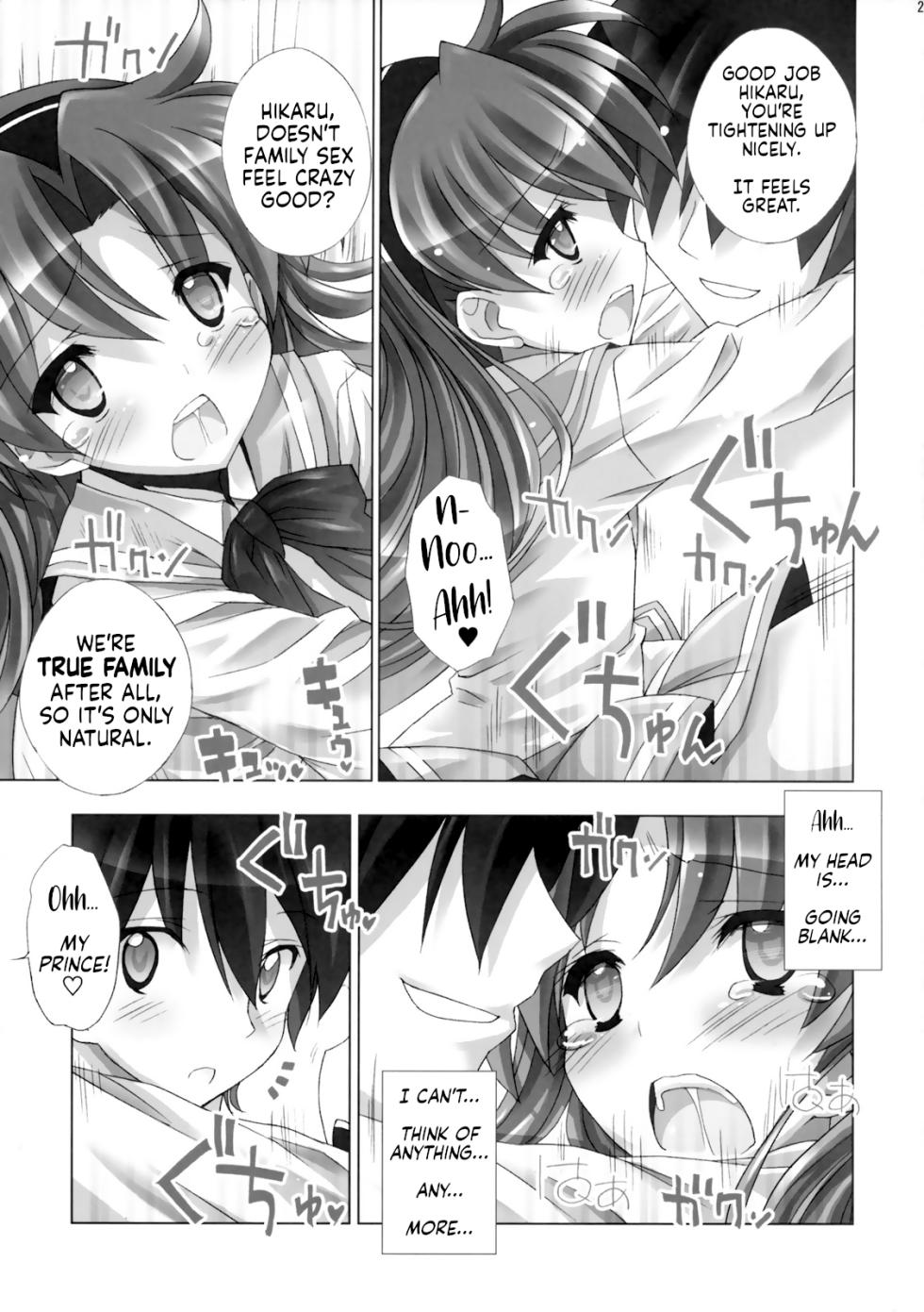 (Puniket 19) [Furaipan Daimaou (Chouchin Ankou)] Kazoku True-ka Keikaku | True Family Creation Plan (Baby Princess) [English] - Page 20