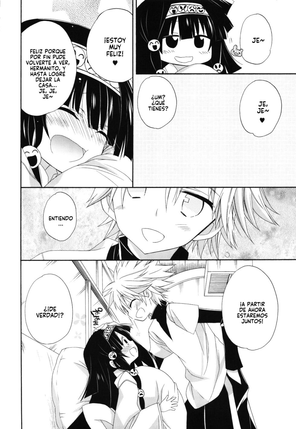 (C81) [ciaociao (Araki Kanao)] SISTER PRINCESS (Hunter x Hunter) [Spanish] - Page 9