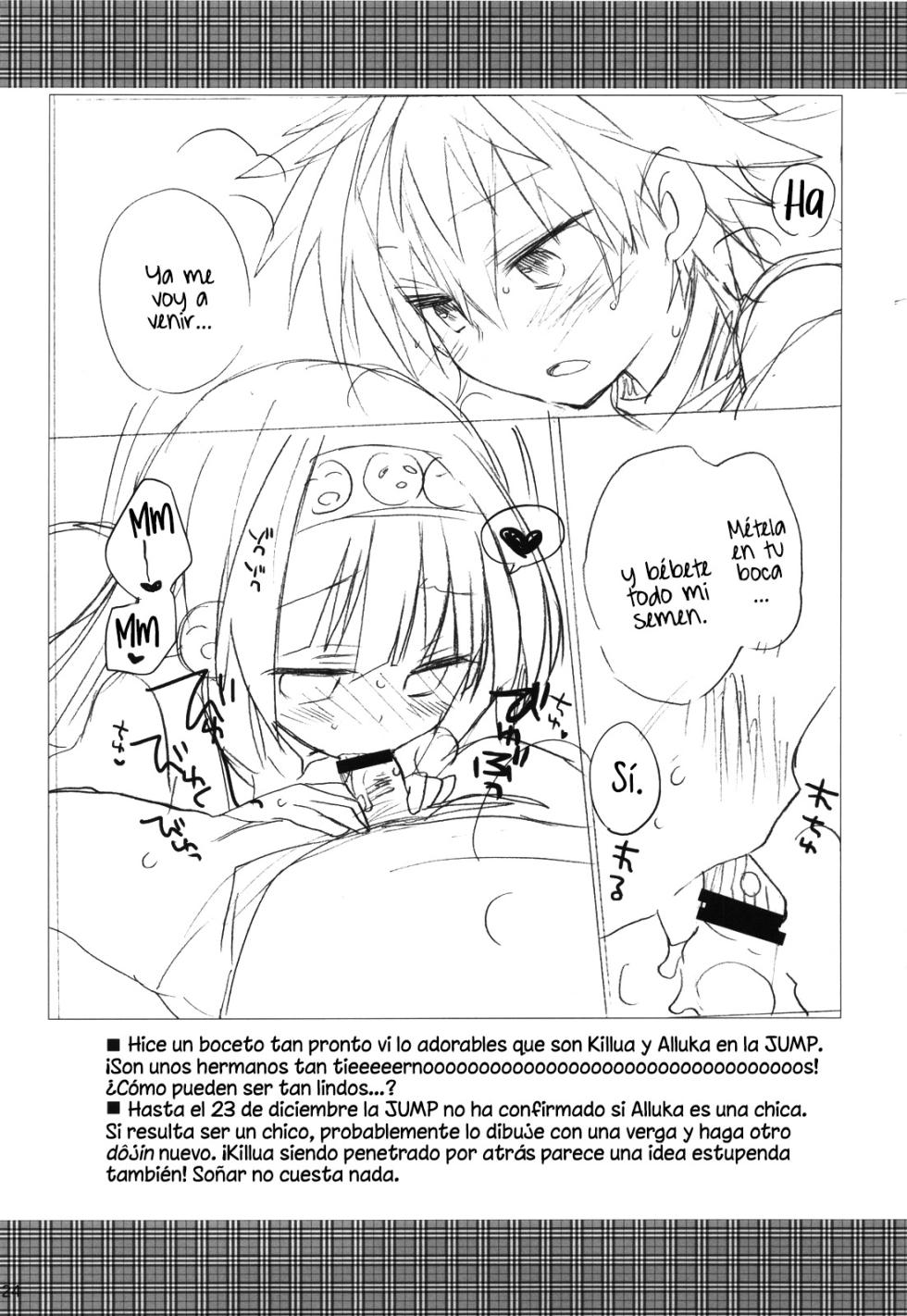 (C81) [ciaociao (Araki Kanao)] SISTER PRINCESS (Hunter x Hunter) [Spanish] - Page 25