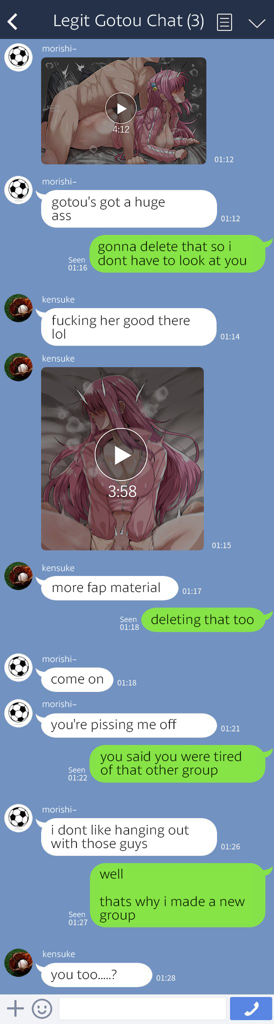 [Wakura] Bocchi fans Message Log. (Bocchi the Rock!) [English] - Page 3