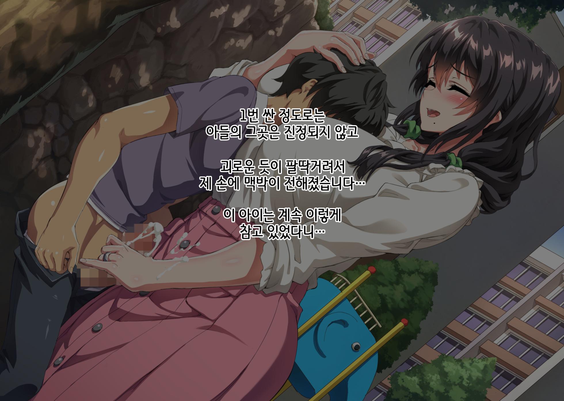 [Hokkyoku Hotaru] Boku wa Daisuki na Okaa-san o Haramasetai. | 나는 사랑하는 엄마를 임신시키고 싶어 [Korean] - Page 35